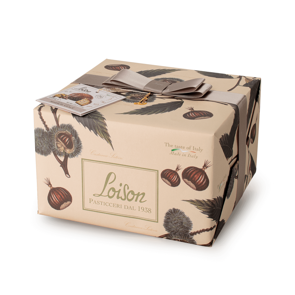 Panettone Marron Glacé Loison Frutta e Fiori