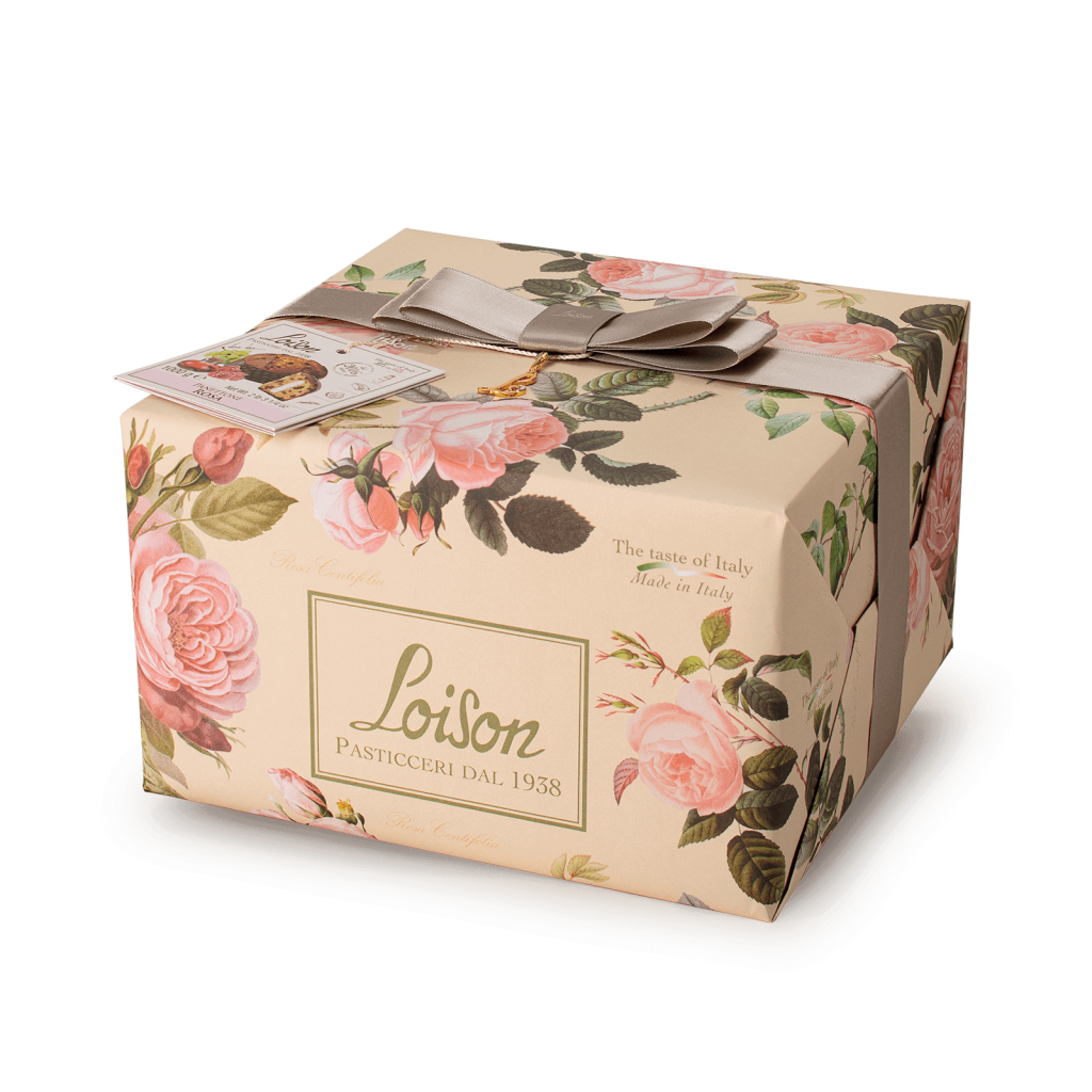 Panettone Rosa Loison Frutta e Fiori