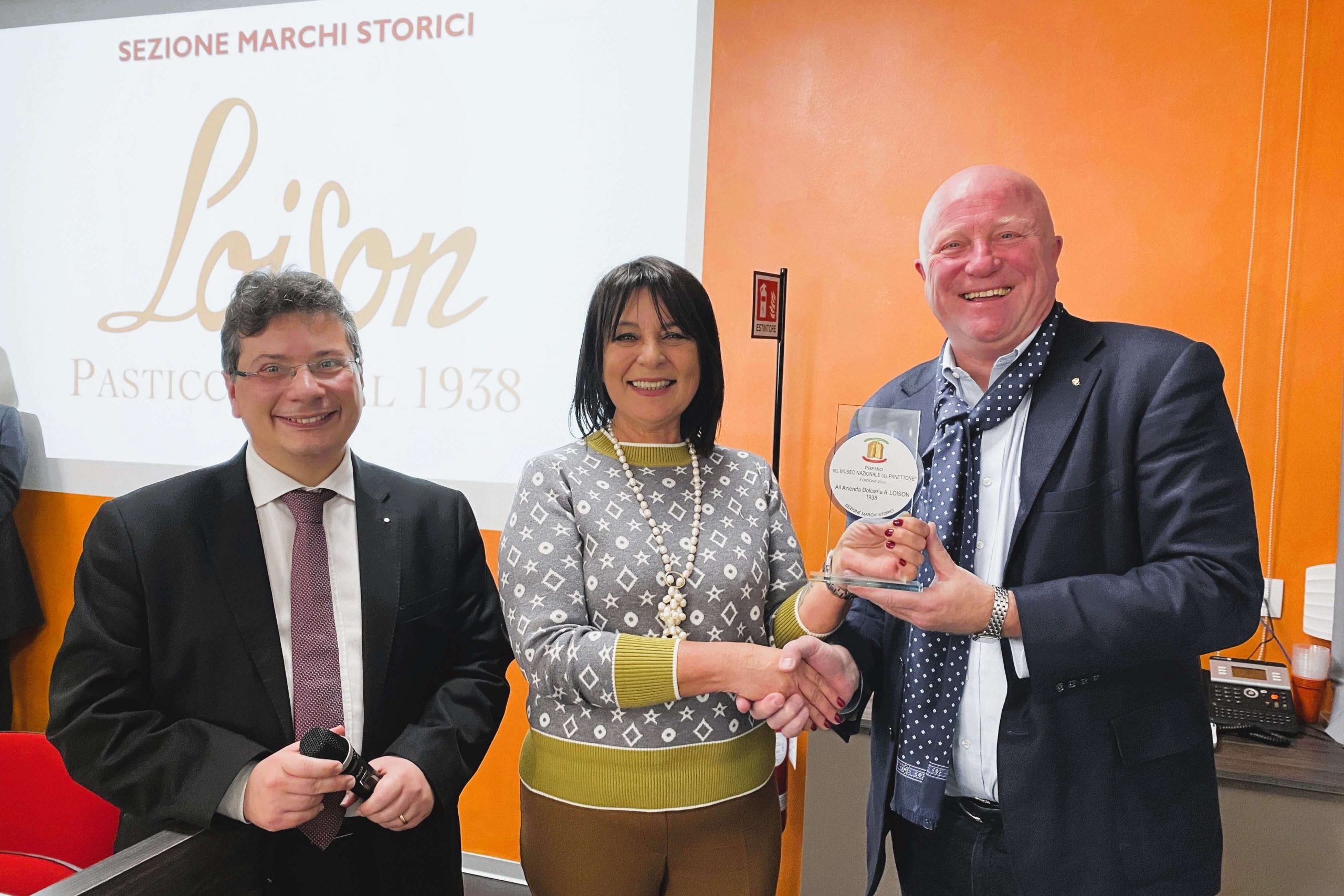 Consegna Premio Museo Nazionale del Panettone: Loison onorato come marchio storico italiano